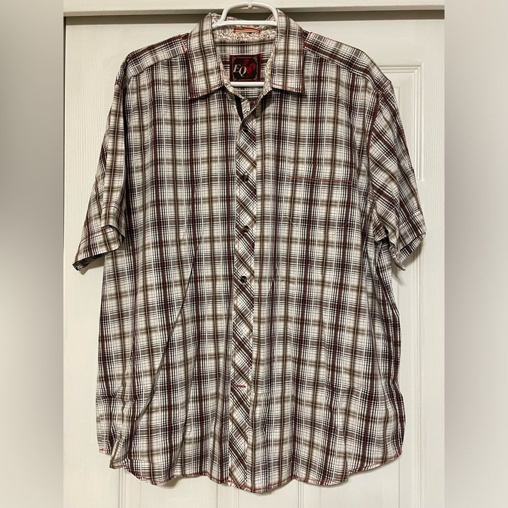 EQ Rooster button up